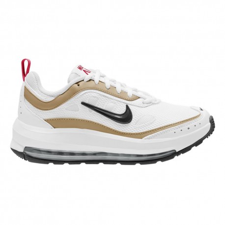 Nike Air Max Ap Bianco Nero Oro - Sneakers Donna