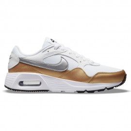 Nike Air Max Sc Bianco Argento Oro - Sneakers Donna