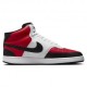 Nike Court Vision Mid Nba Bianco Rosso Nero - Sneakers Uomo
