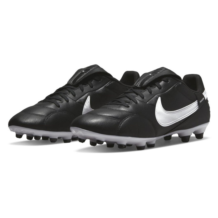 Nike The Nike Premier Iii Fg Nero Bianco - Scarpe Da Calcio Uomo