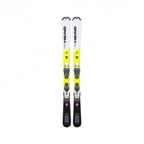Head Sci Supershape Team+Sx4.5 Bianco Nero Giallo Bambino