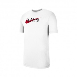 Nike Maglietta Palestra Athlete Bianco Uomo