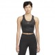 Nike Top Palestra Leopard Nero Donna