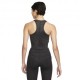 Nike Top Palestra Leopard Nero Donna