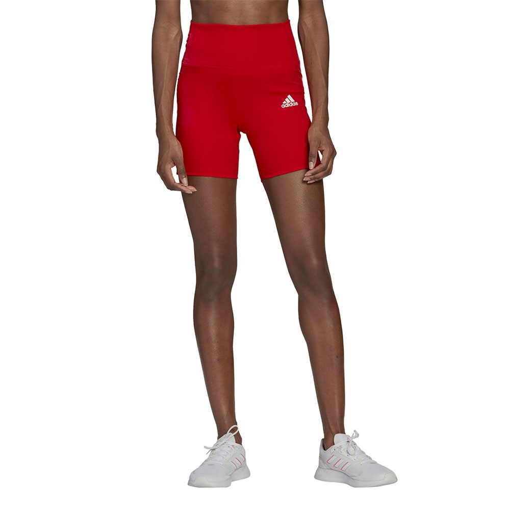 Adidas Shorts Sportivi Medium Support Rosso Donna - Acquista online su  Sportland