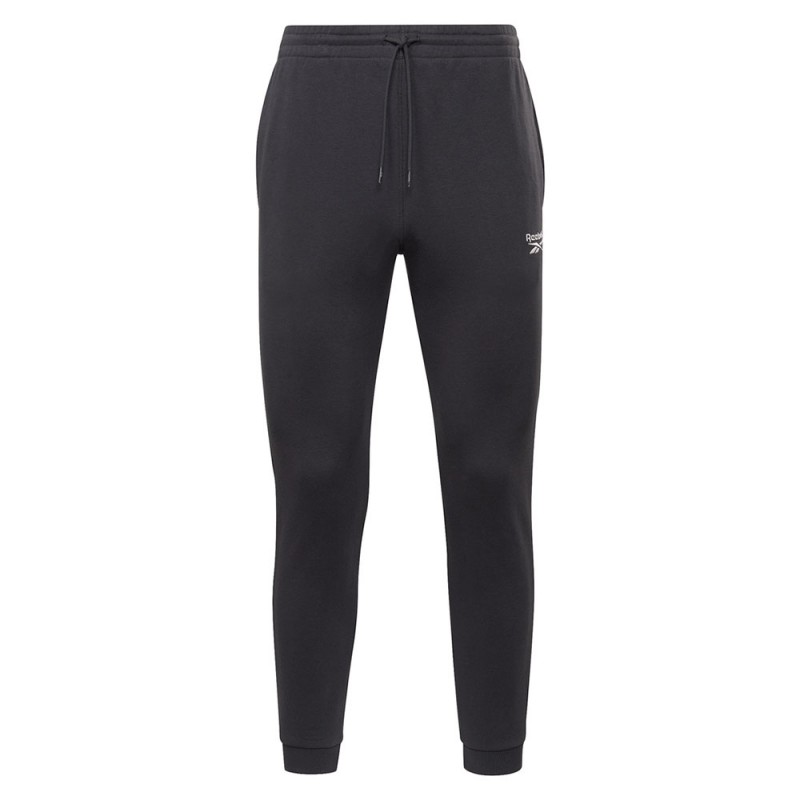 Reebok Pantaloni Con Polsino Logo Bianco Eco Nero Uomo - Acquista online su  Sportland