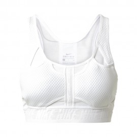 Nike Reggiseno Sportivo Ultrabreathe Medium Bianco Donna