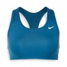 Nike Reggiseno Sportivo Swoosh Medium Support Azzurro Donna