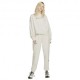 Nike Felpa Girocollo Logo Swoosh Bianco Donna