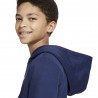 Nike Felpa Hbr Blu Bambino