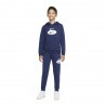 Nike Felpa Hbr Blu Bambino