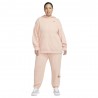 Nike Felpa Logo Swoosh Rosa Donna