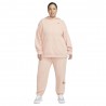 Nike Felpa Logo Swoosh Rosa Donna