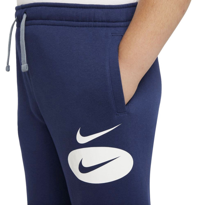 Nike Pantaloni Con Polsino Hbr Blu Bambino