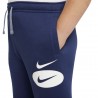 Nike Pantaloni Con Polsino Hbr Blu Bambino