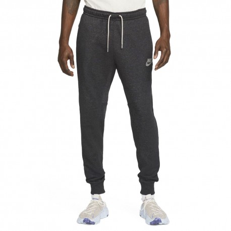 Nike Pantaloni Con Polsino Logo Nero Uomo