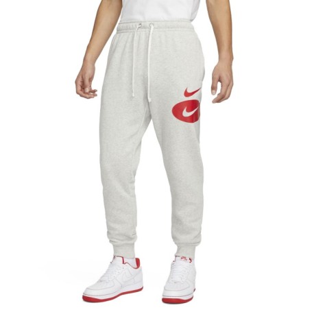 Nike Pantaloni Con Polsino Swoosh League Grigio Uomo