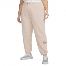 Nike Pantaloni Con Polsino Swoosh Rosa Donna