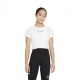 Nike T-Shirt Crop Bianco Bambina