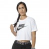 Nike T-Shirt Crop Bianco Donna