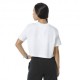 Nike T-Shirt Crop Bianco Donna