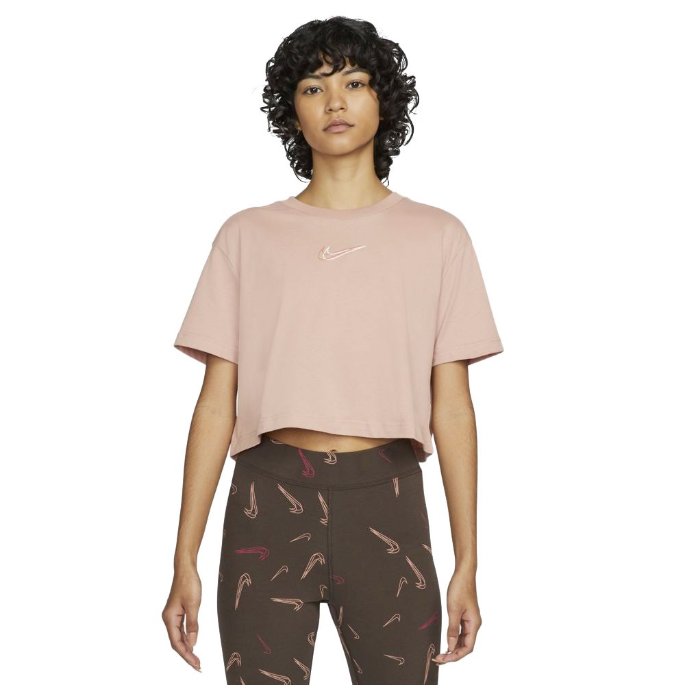 Image of Nike T-Shirt Dance Rosa Donna M