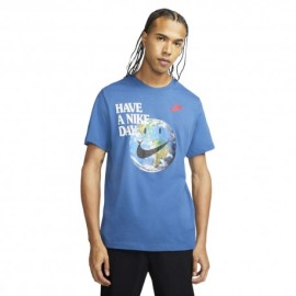 Nike T-Shirt Fantasia Blu Uomo