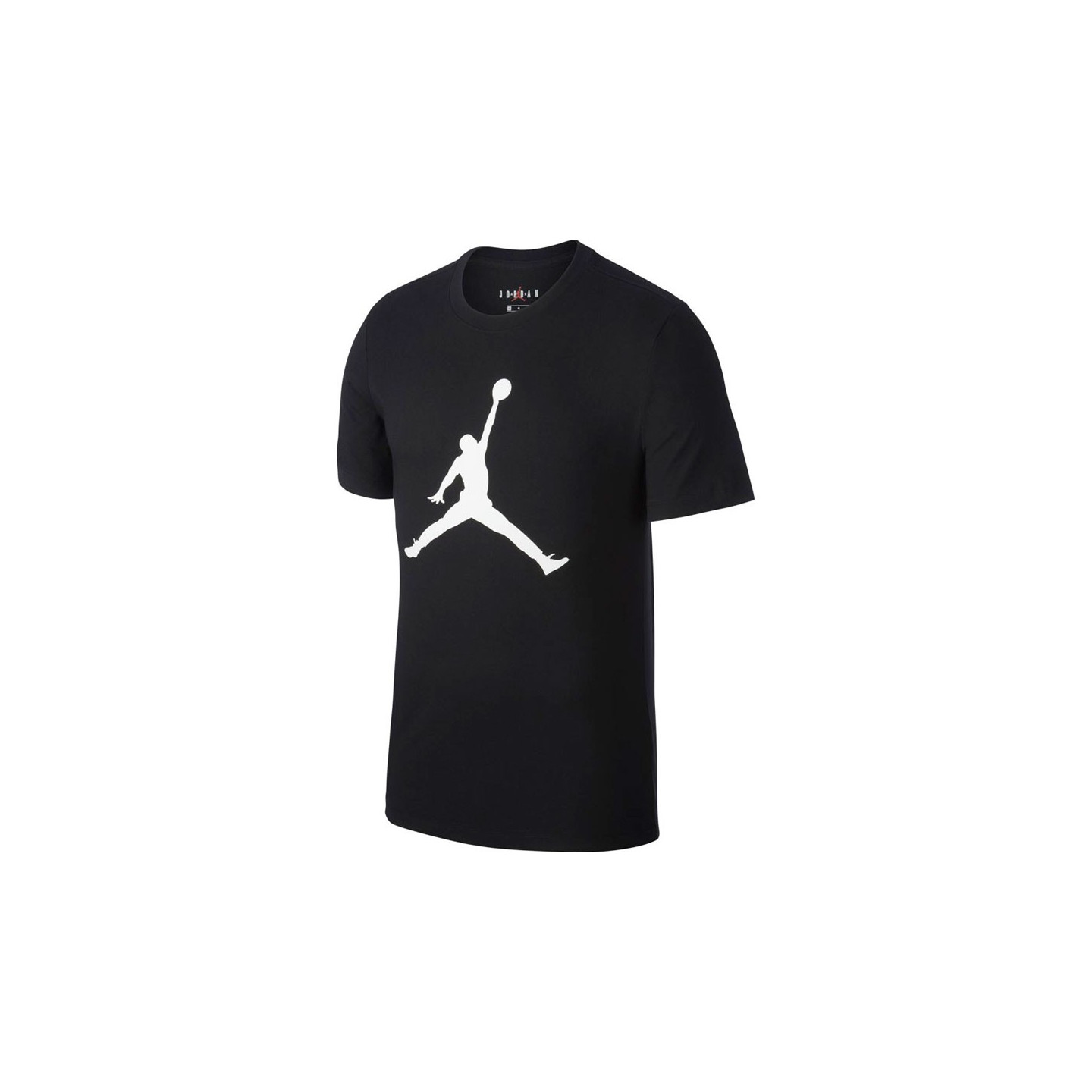 Jordan Uomo Nero Jumpman Crew T-Shirt - Immagine 2