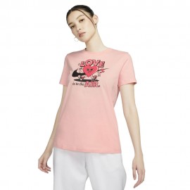 Nike T-Shirt V Day Rosa Donna