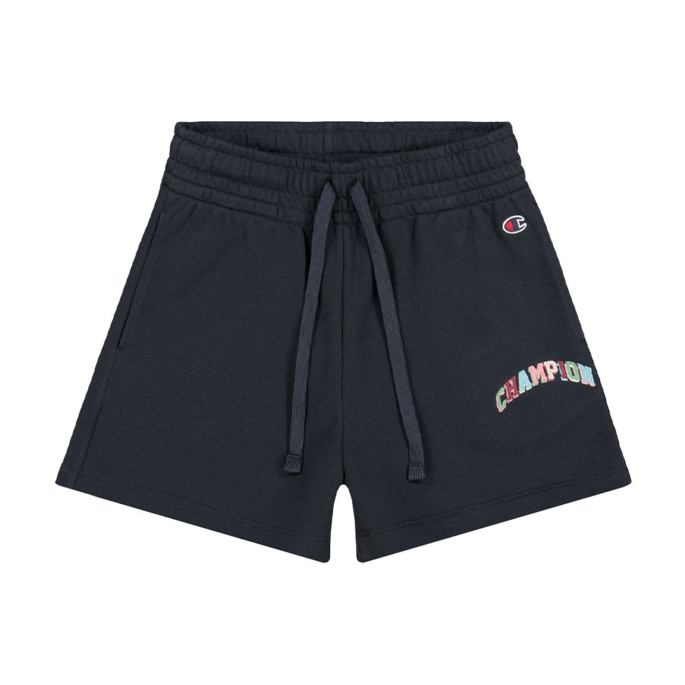 Image of Champion Shorts Logo Nero Donna S