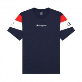 Champion T-Shirt Blu Uomo