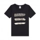 Champion T-Shirt Logo Easy Fit Nero Donna