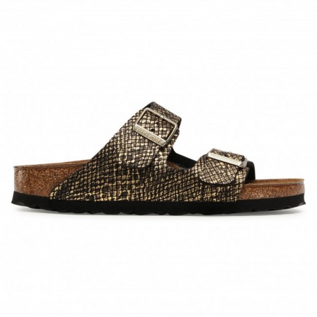Birkenstock Arizona Python Nero - Sandali Donna