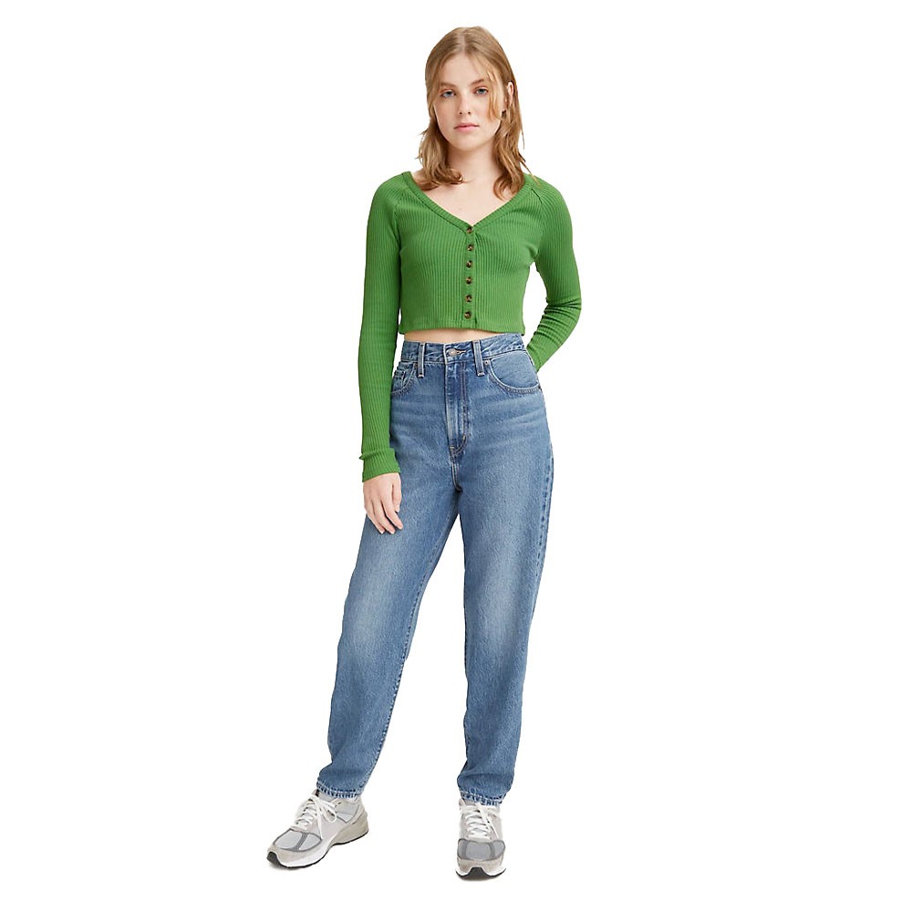 Image of Levi'S Jeans High Loose Blu Scuro Donna 28