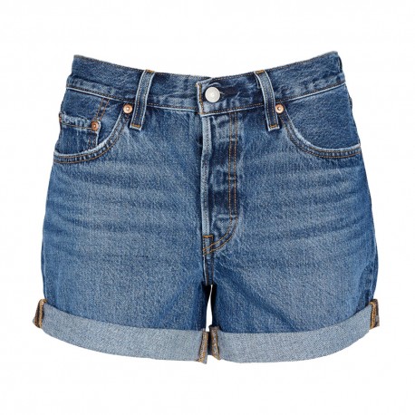 Levi'S Shorts 501 Denim Blu Bambino