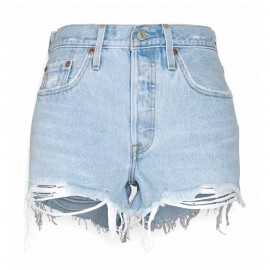 Levi'S Shorts Denim Celeste Bambino