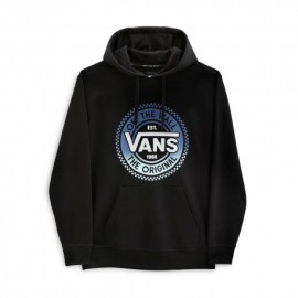 Vans Felpa Con Cappuccio Basic Nero Uomo