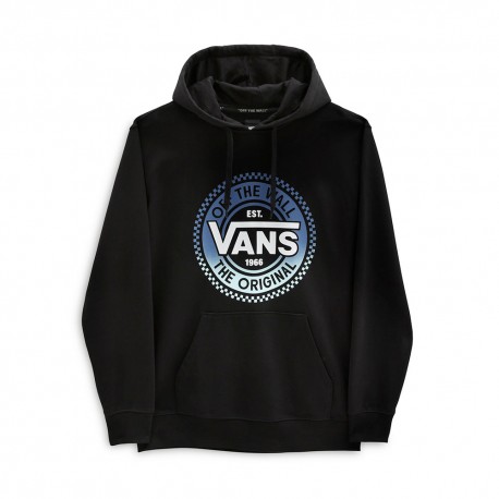 Vans Felpa Con Cappuccio Basic Nero Uomo