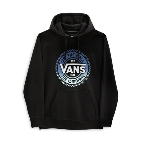 Vans Felpa Con Cappuccio Basic Nero Uomo