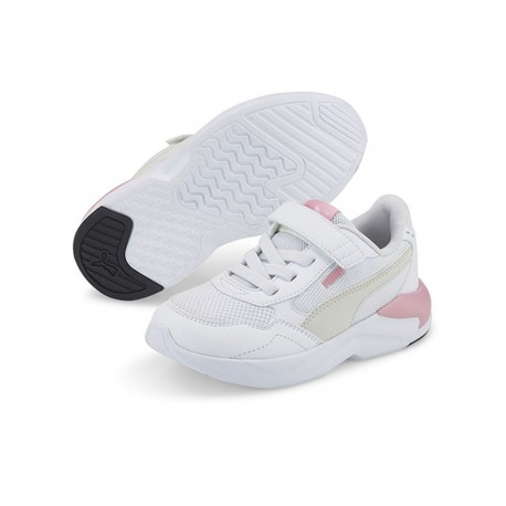 Puma X-Ray Speed Lite Ps Bianco Rosa - Sneakers Bambina