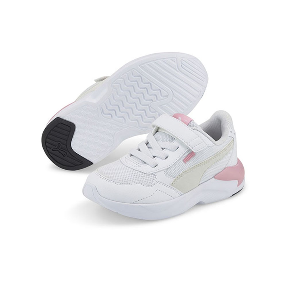 Puma X-Ray Speed Lite Ps Bianco Rosa - Scarpe Ginnastica Bambina EUR 30 / UK 11.5