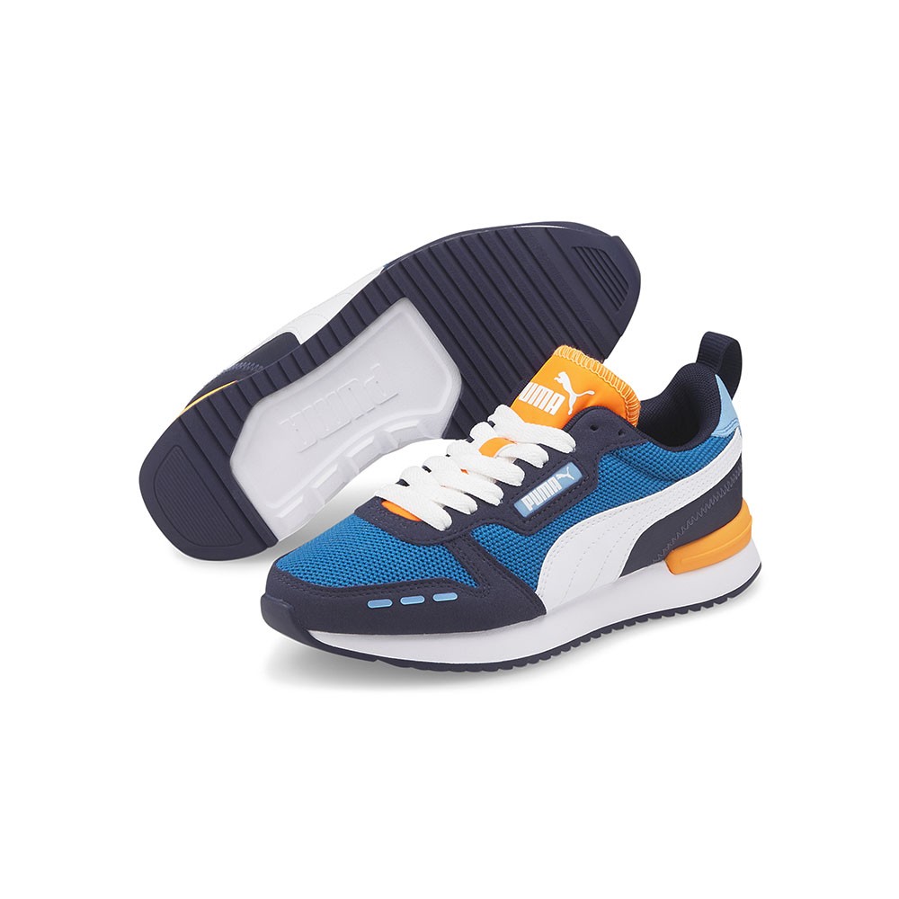 Image of Puma R78 Gs Blu Bianco - Scarpe Ginnastica Bambino EUR 38.5 / UK 5.5