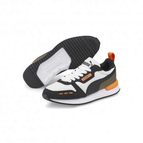 Puma R78 Gs Nero Bianco - Sneakers Bambino