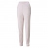 Puma Pantaloni Con Polsino Logo Rosa Donna