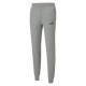 Puma Pantaloni Con Polsino Slim Essential Grigio Uomo