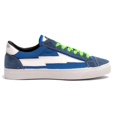 Sanyako Thunderbolt Classic Blu Bianco - Sneakers Uomo