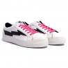 Sanyako Thunderbolt Classic L E Off Bianco Nero - Sneakers Donna