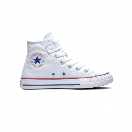 Converse Chuck Taylor All Star 1V Easy-On Hi Ps Bianco - Sneakers Bambino