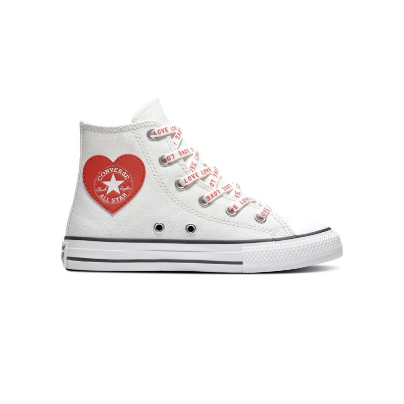 Converse Chuck Taylor All Star Cuore Vintage Hi Ps B - Sneakers Bambina