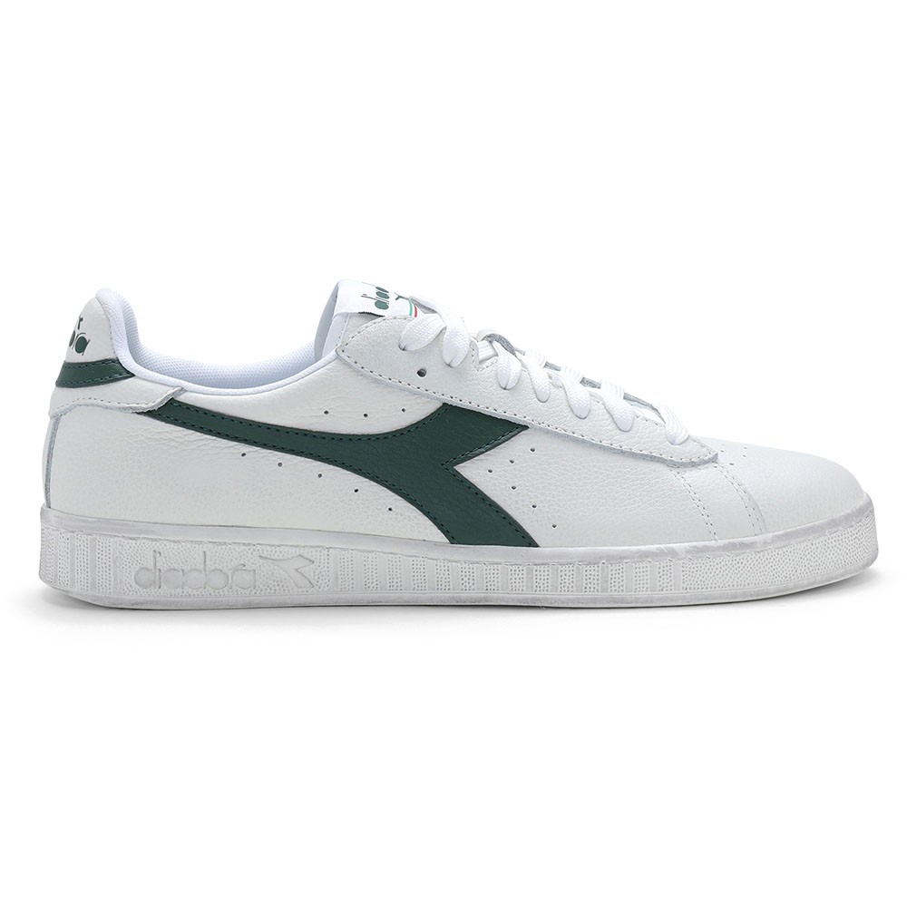 Game L Low Waxed Bianco/Verde Diadora | acquista su Mario Gualano